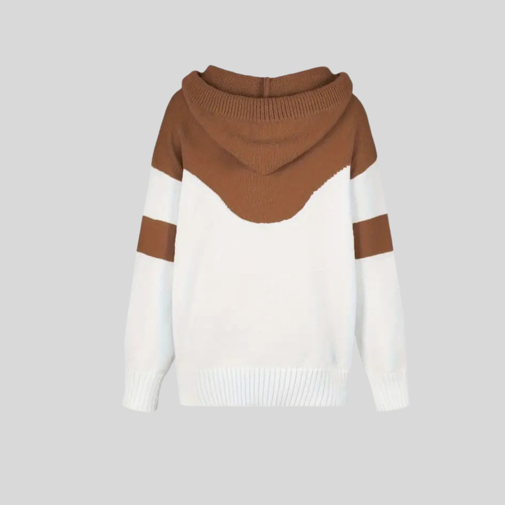 RÍONA Dual-Tone Cosy Hoodie - Elena Harper
