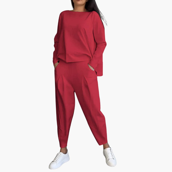 Genevra Airy Two-Piece Set, view 4 - Elena Harper