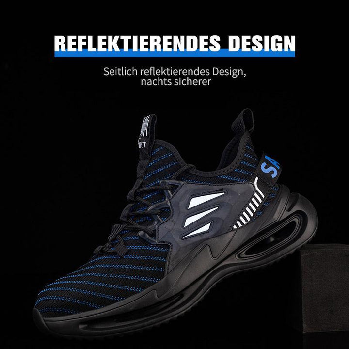 . Anti-Smash, Anti-Stitch, and Anti-Slip Safety Shoes EB