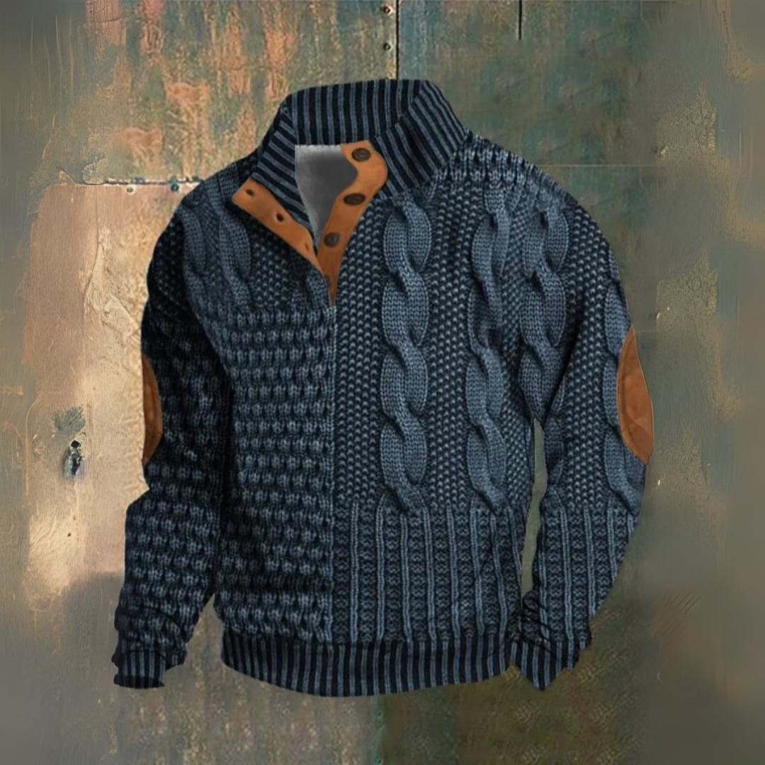 LAURENT MONACO | CASUAL HIGH COLLAR SWEATER