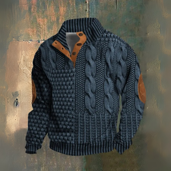 LAURENT MONACO | CASUAL HIGH COLLAR SWEATER