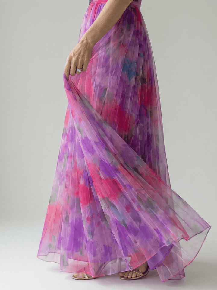 Isel™  |  Soft Wrap Maxi Dress
