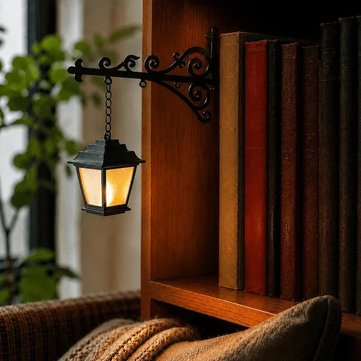 Halloween Ghost & Lantern Bookshelf Light