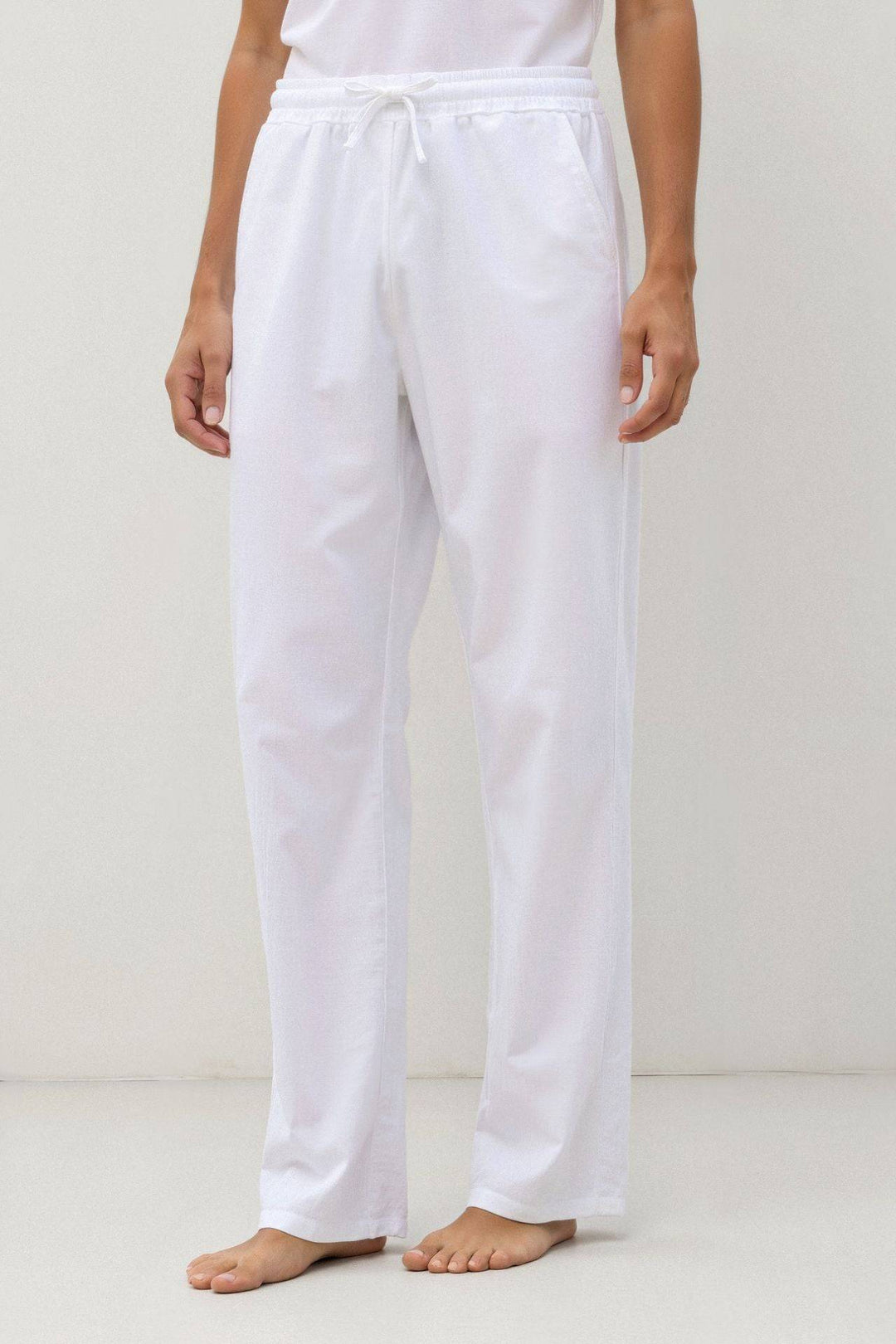 Nash™ Drawstring Pants by Emma & Rose Manhattan, stylish casual pants with adjustable drawstring waist and relaxed fit.