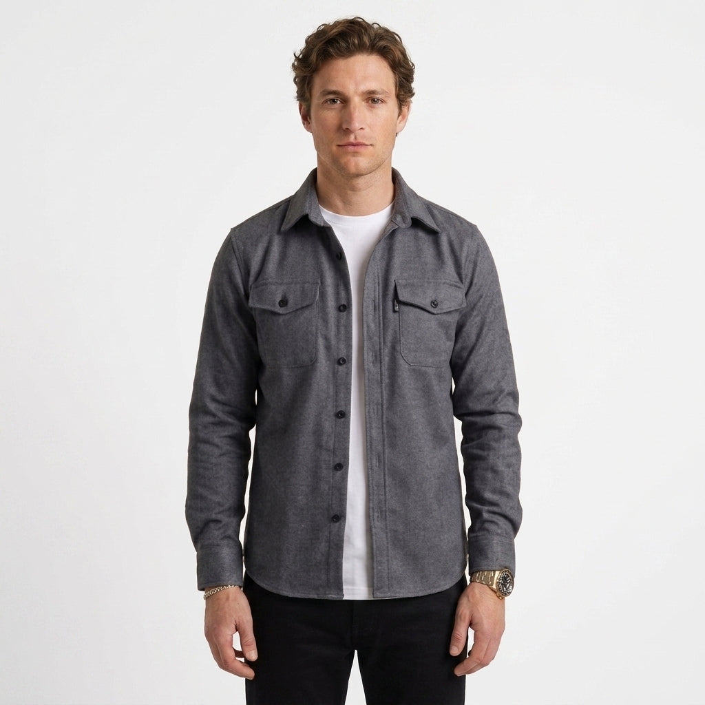 Classic Cotton Blend Shirt for Men