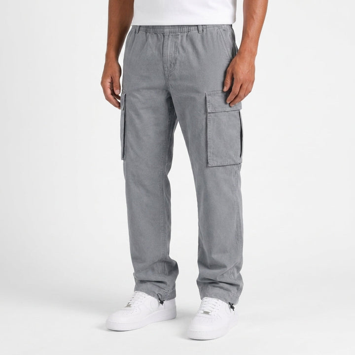 Straight Cut Cargo Pants