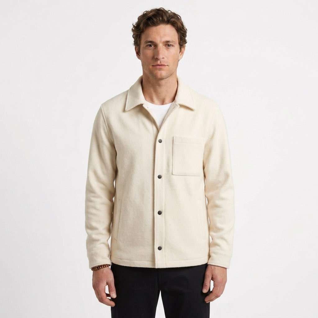 Casual Reversible Knit Jacket