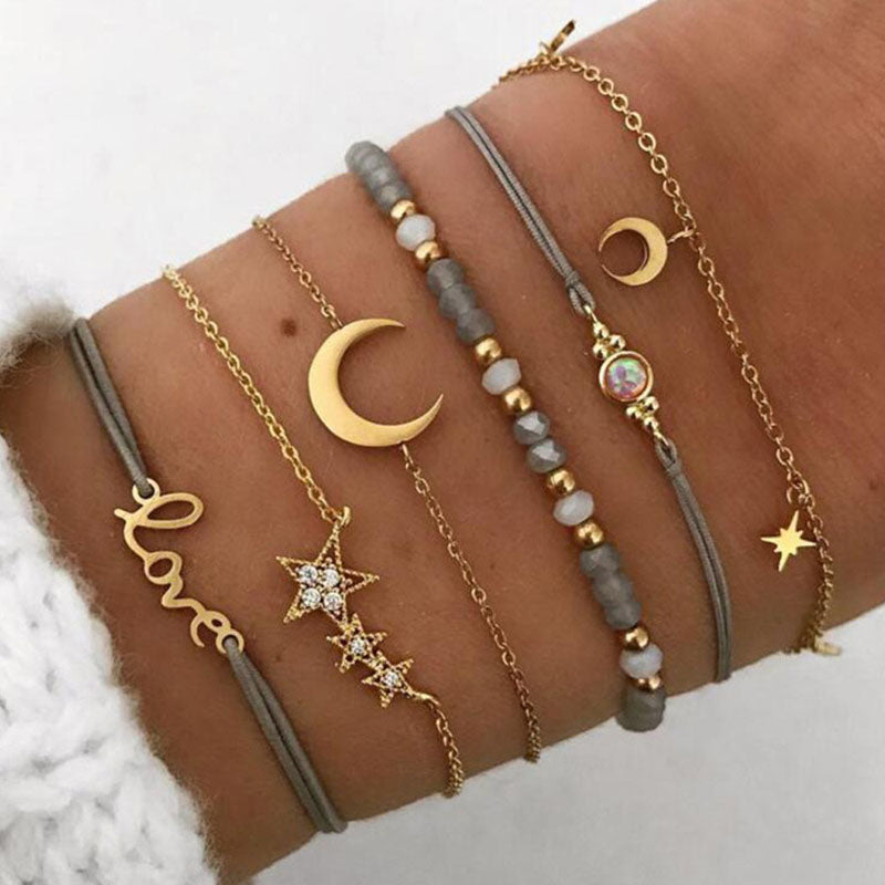 Vintage Beaded Bracelet Set