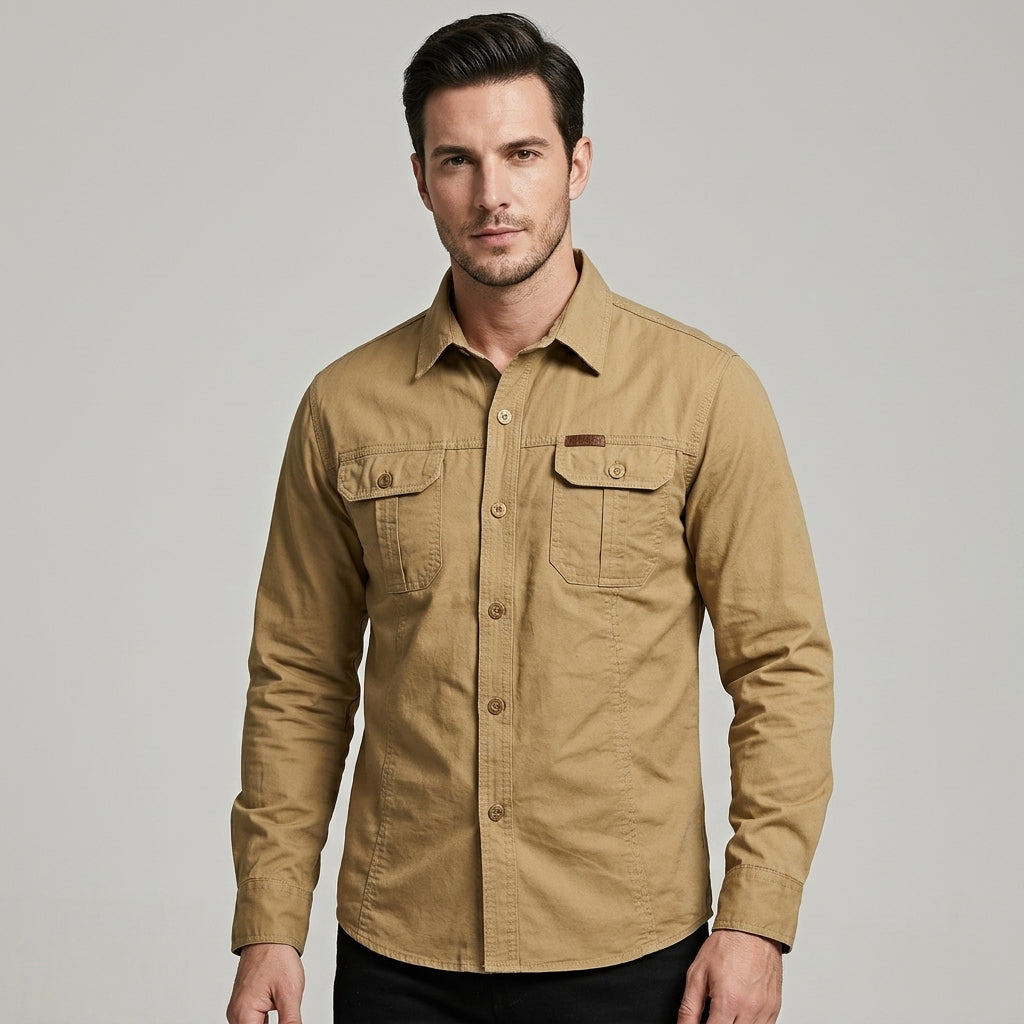 STRUCTURED SHIRT FOR MEN