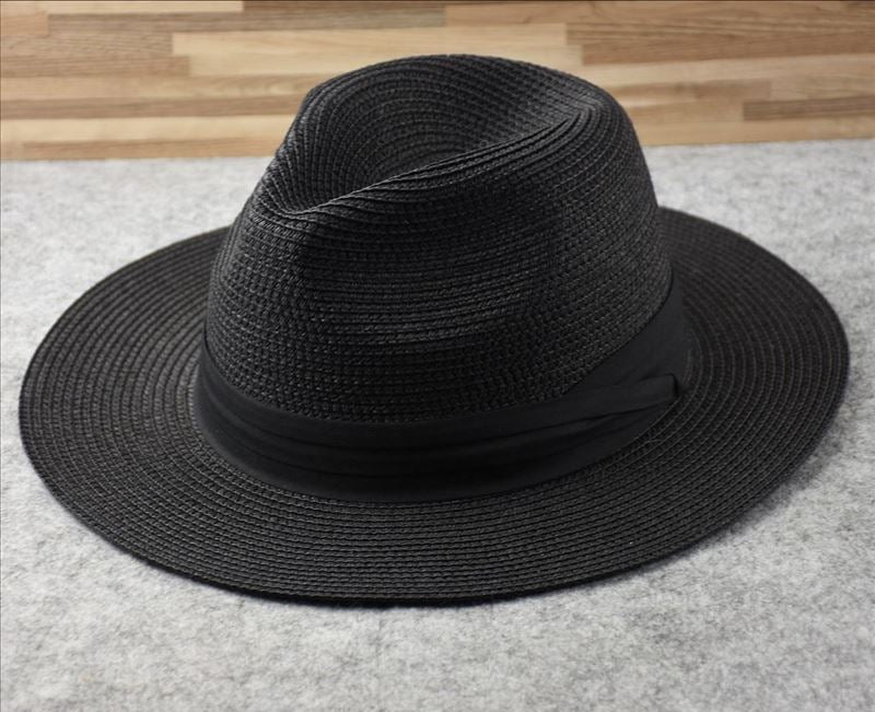 Women's Straw Summer Beach Hat - Wide Brim