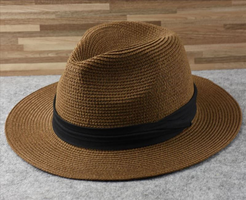 Women's Straw Summer Beach Hat - Wide Brim