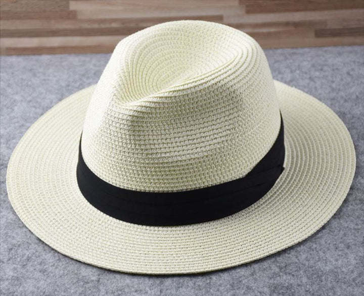 Women's Straw Summer Beach Hat - Wide Brim