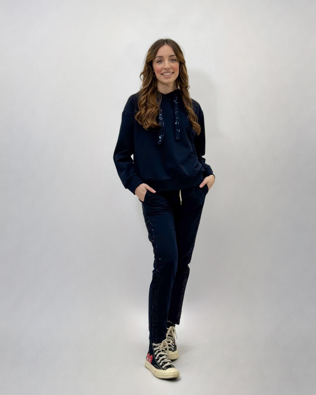 Karla™  |  soft luxurious fabrics Sweatshirt Sequins