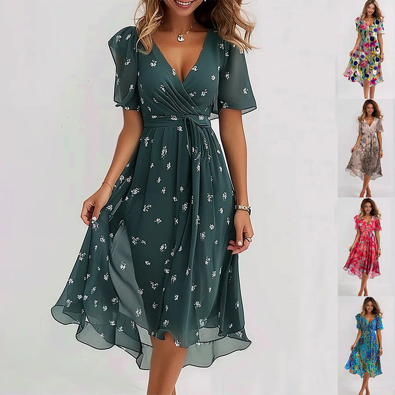 Grace Summer Dress, view 6 - Elena Harper
