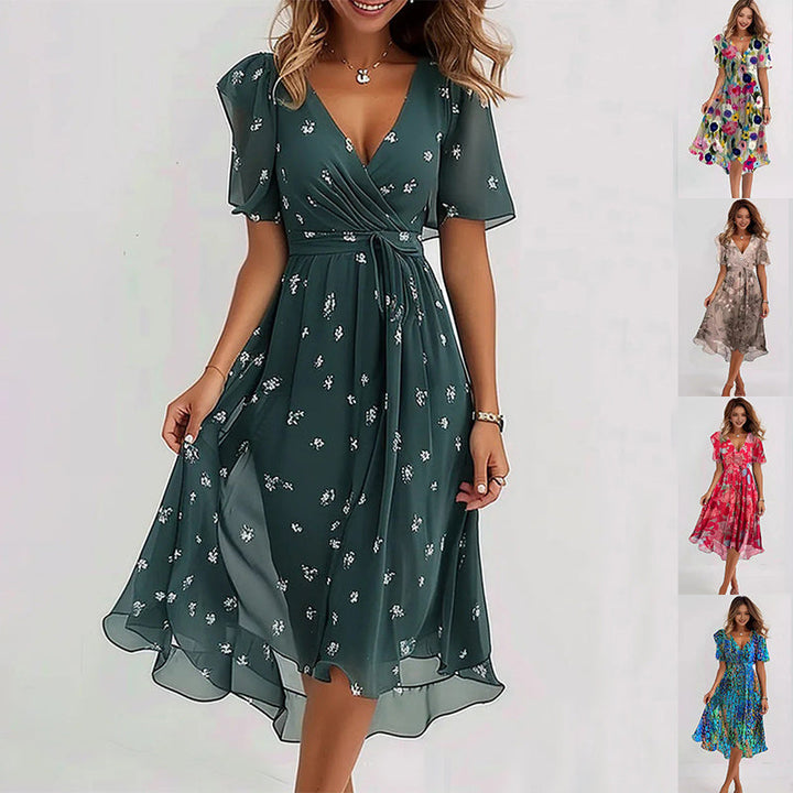 Grace Summer Dress, view 6 - Elena Harper