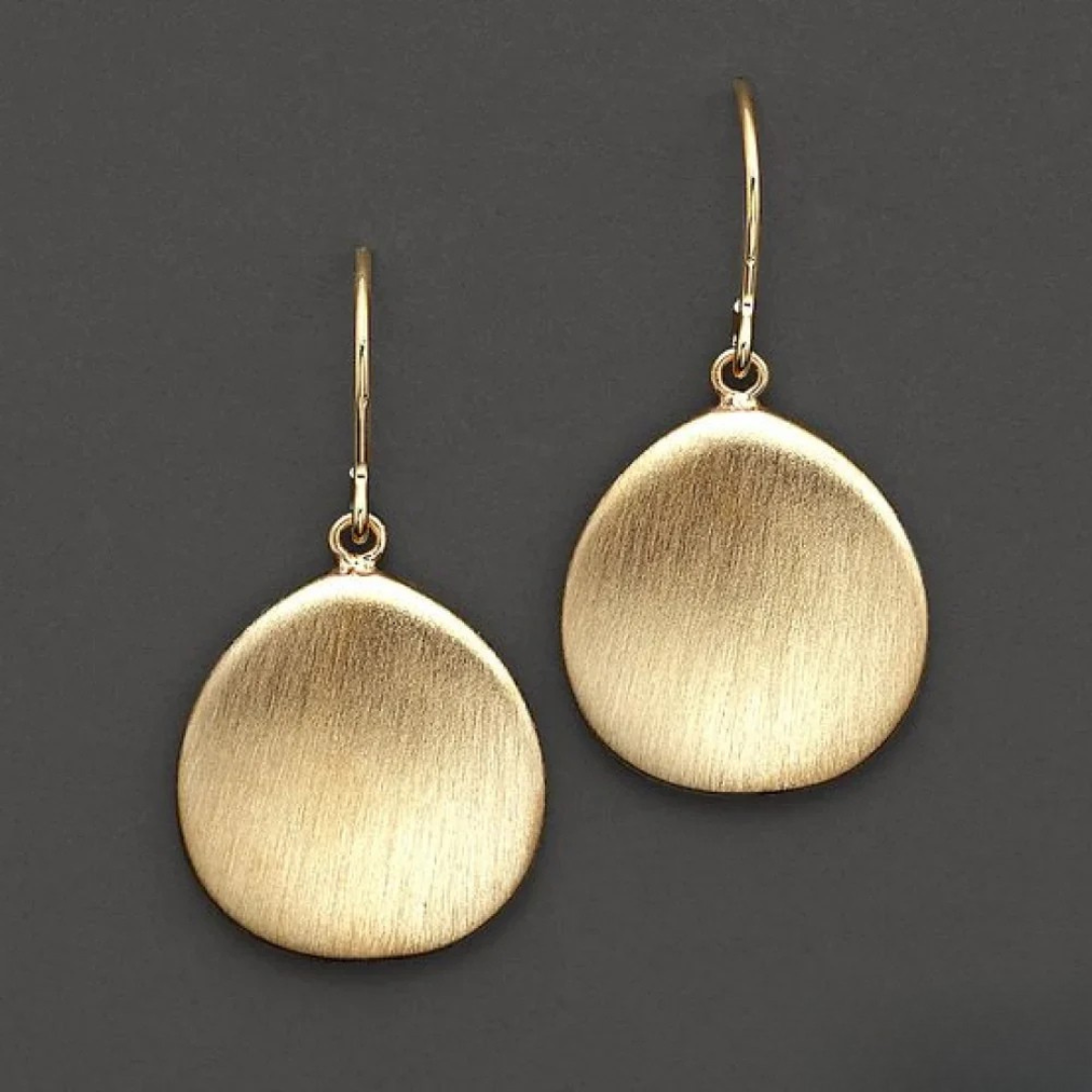 Timeless Vintage Gold Earrings - Elena Harper