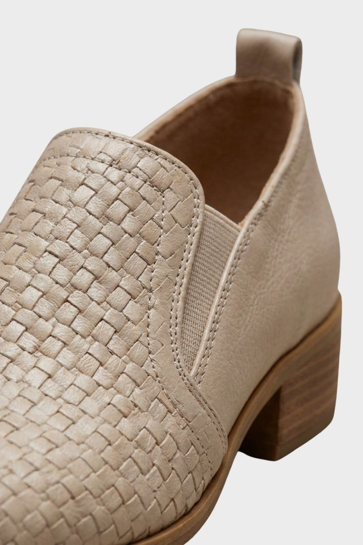 Women's Structured Loafers | Low Block Heel