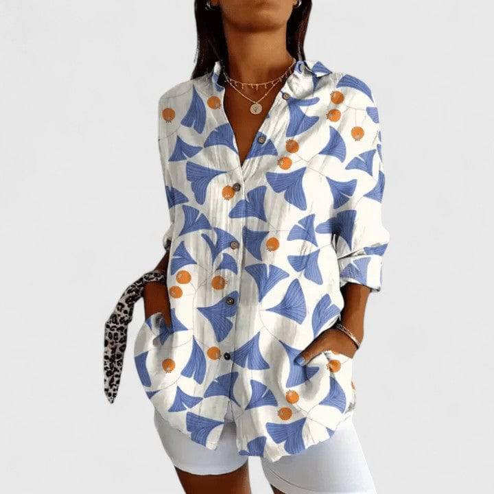 Katarine™  |  Elegant Floral Blouse