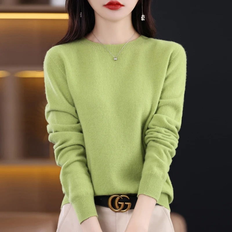 Women's Round Neck Soft Luxury Warm Sweater (S-5XL)