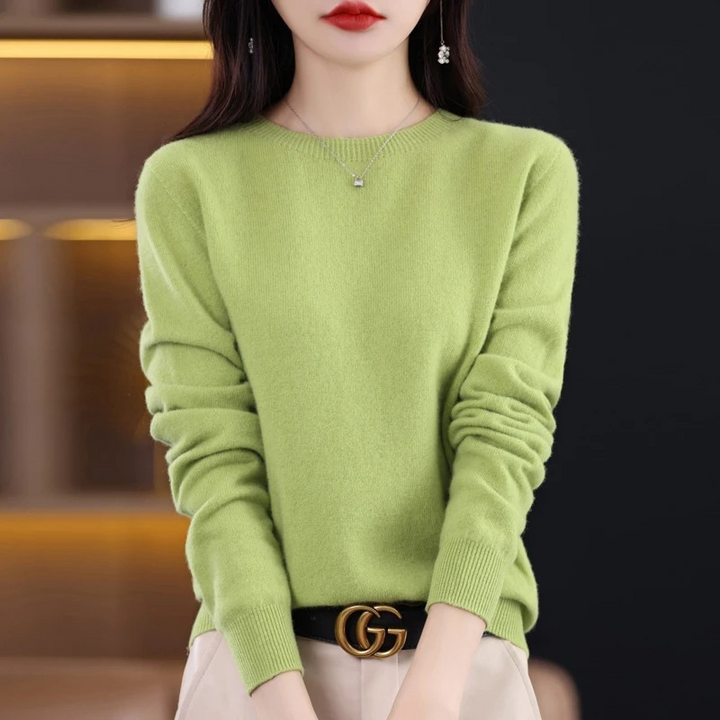 Women's Round Neck Soft Luxury Warm Sweater (S-5XL)