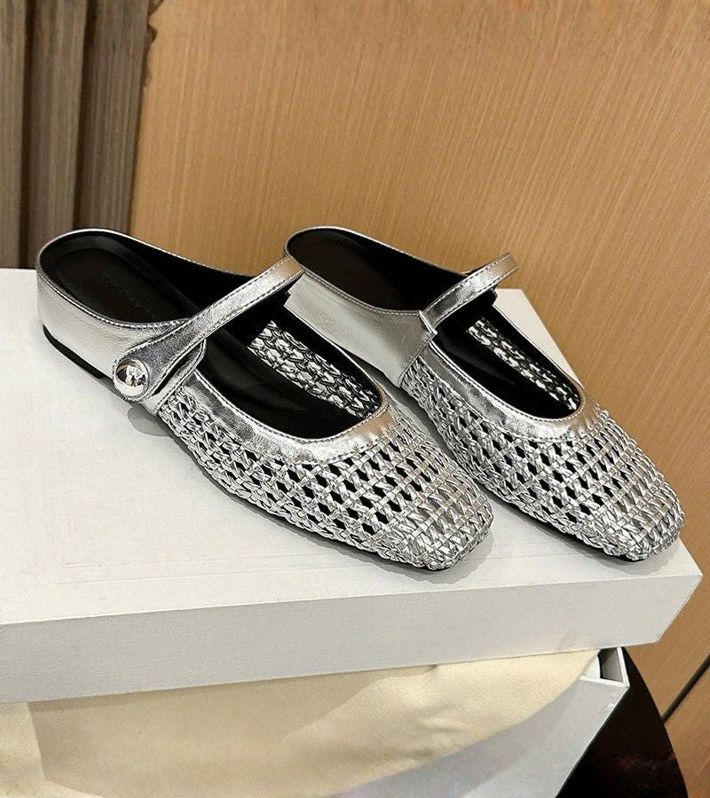 Mary-Jane | 100% Breathable Mules