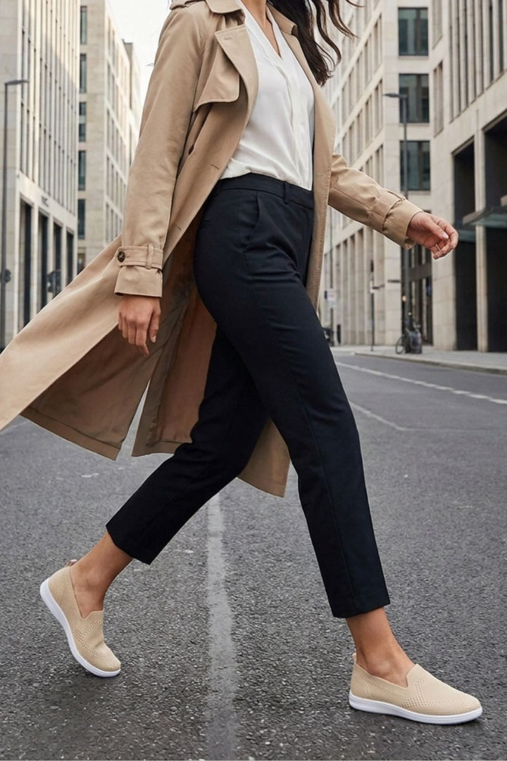 Women's Knit Loafer | Slip-On Flat
