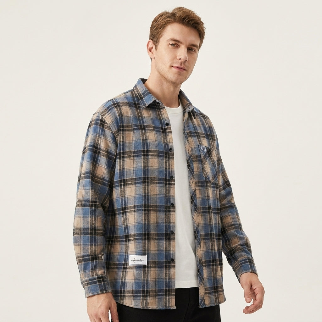 HARRINGTON OXFORD | PLAID SHIRT FOR MEN