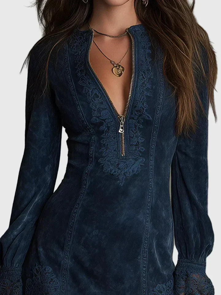 Jasmine | Elegant Suede Lace