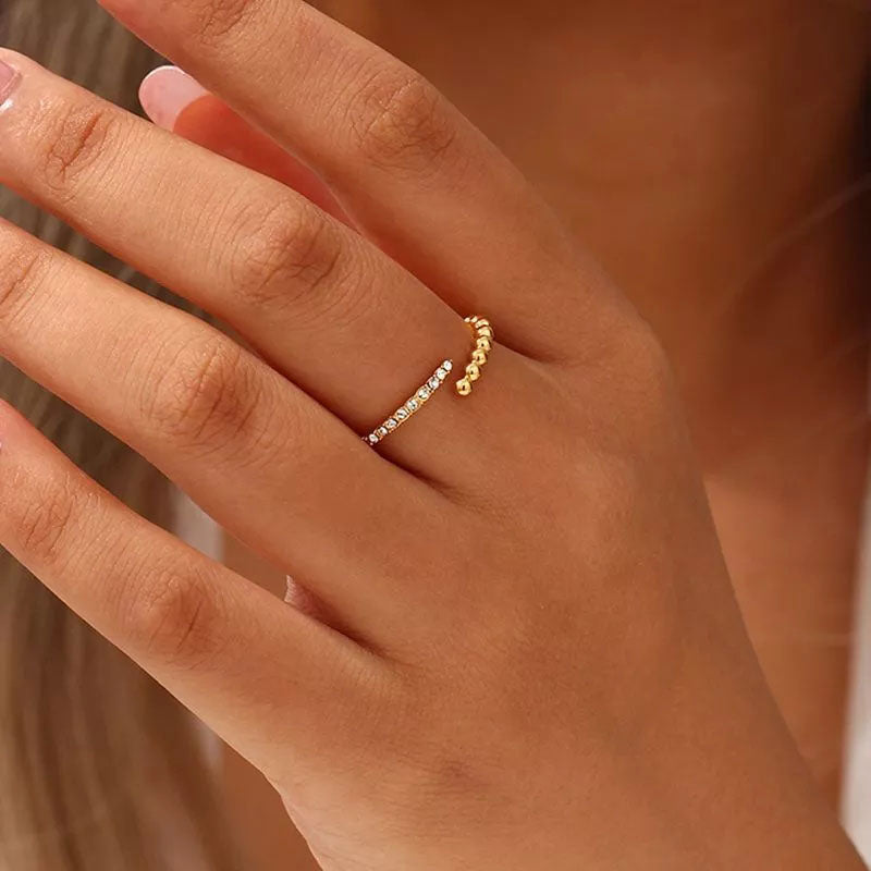 Sereliette™  |  Shine Ring 18k Gold