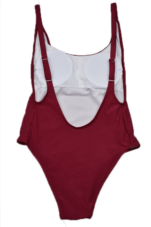 Backless Sleeveless Swimsuit for Women