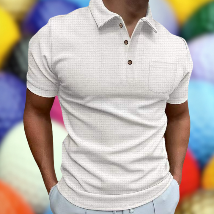 Blazej Structured Summer Polo Shirt Cavello - Elena Harper