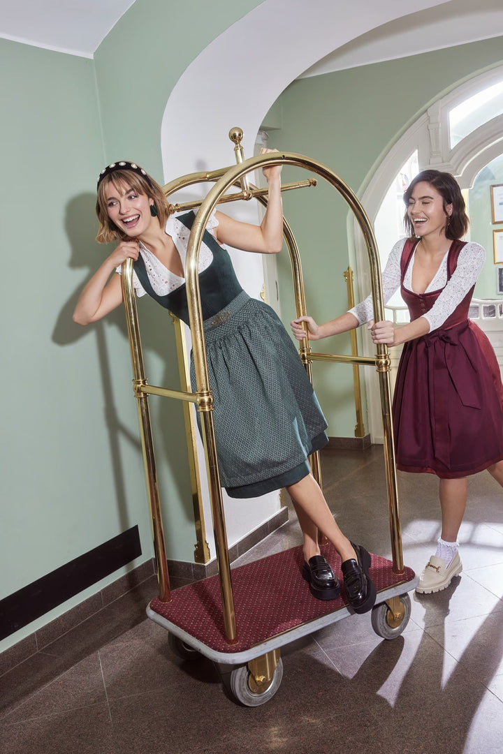 Classic Oktoberfest Dirndl, view 4 - Elena Harper