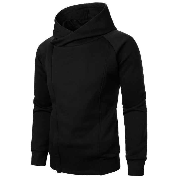 Corvin Classic Crossover Hoodie with Zipper, view 6 - Elena Harper