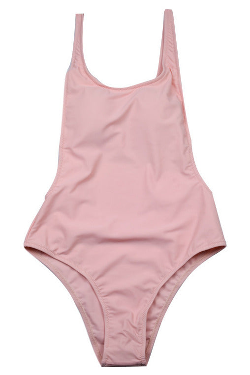 Backless Sleeveless Swimsuit for Women