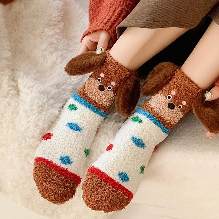 Cartoon Warm Socks