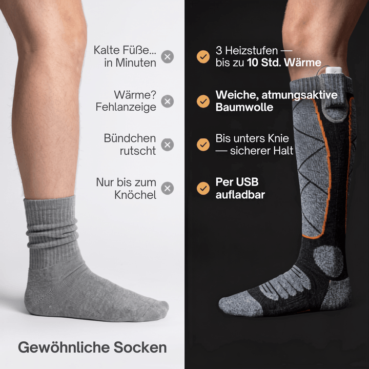 FootWarm™ Thermo Heating Socks for Cold Winter Days