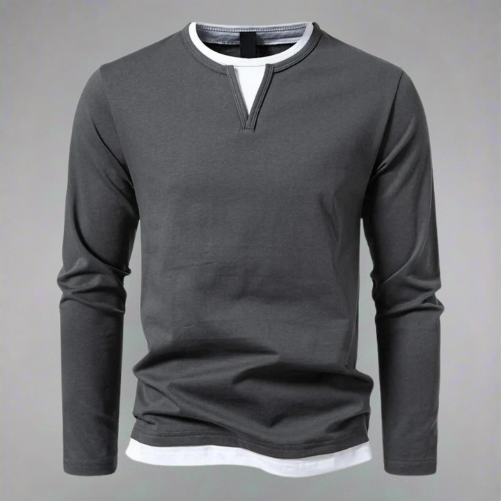 LAURENT MONACO | V-NECK SHIRT FOR MEN