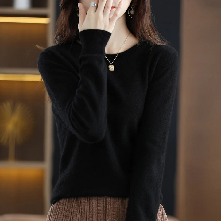 Women's Round Neck Soft Luxury Warm Sweater (S-5XL)