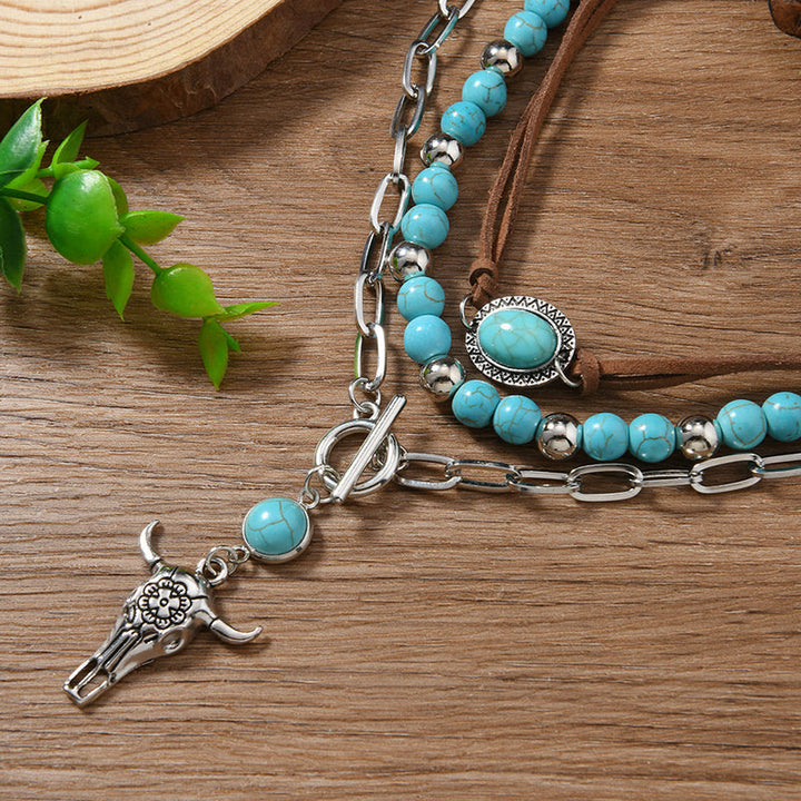 Vintage Bohemian Necklace, view 8 - Elena Harper