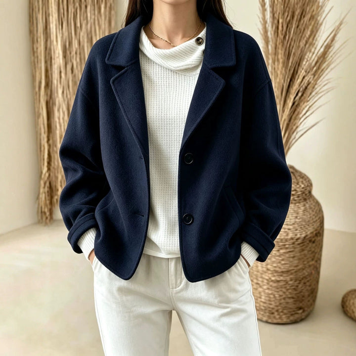 Women's Slim Two-Button Suit - Minimalist and Chic