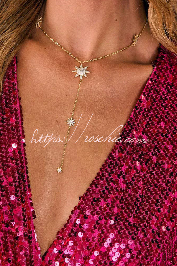 Meteor Series Star-Shaped Necklace