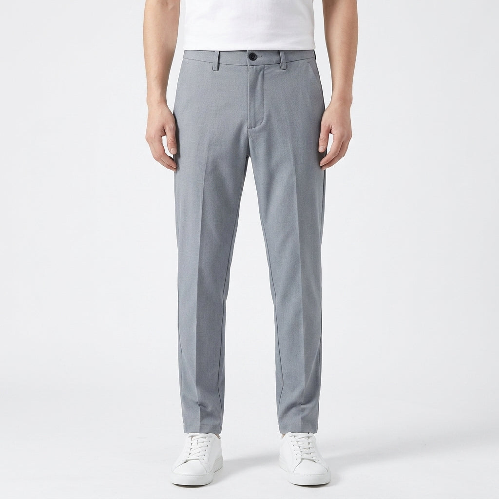 Slim Fit Tailored Trousers For Men