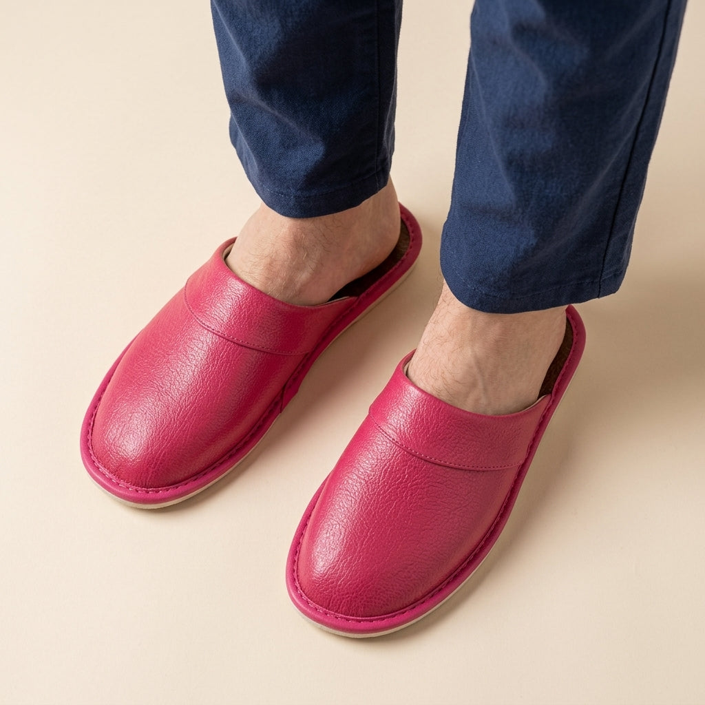 Warm Comfort House Slippers Winter Indoor Shoes For Men