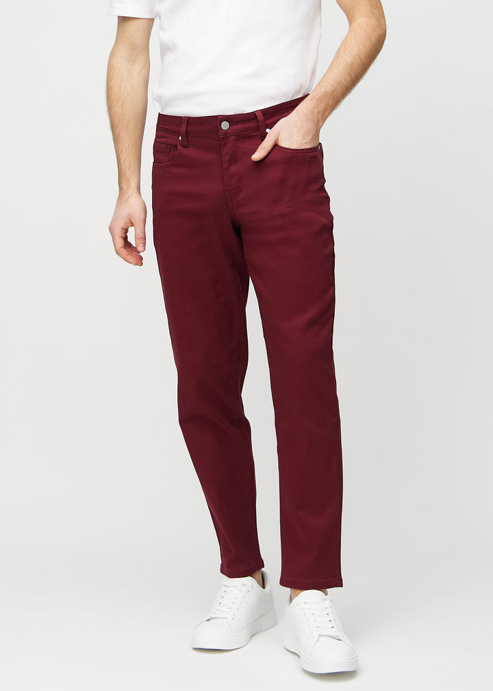 Men's Regular Fit Stretch Jeans with Deep Pockets