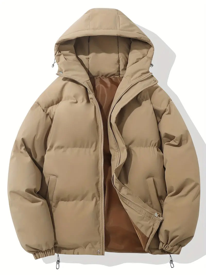 Sophie - Elegant Short Hooded Down Jacket