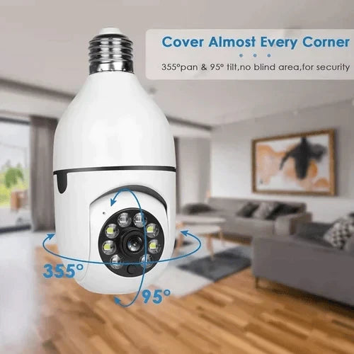 GuardView™ – Wireless Wi-Fi Light Bulb Camera Surveillance Camera
