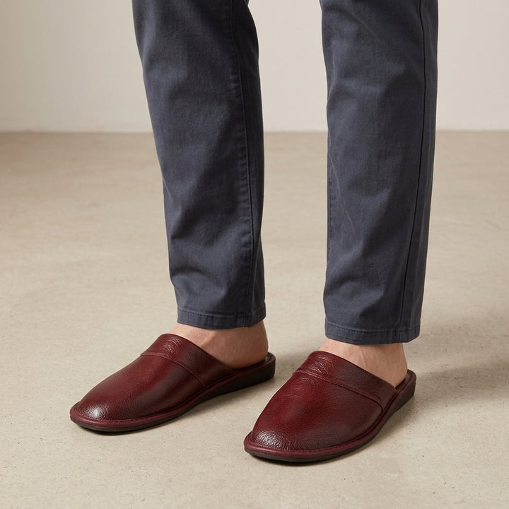 Warm Comfort House Slippers Winter Indoor Shoes For Men