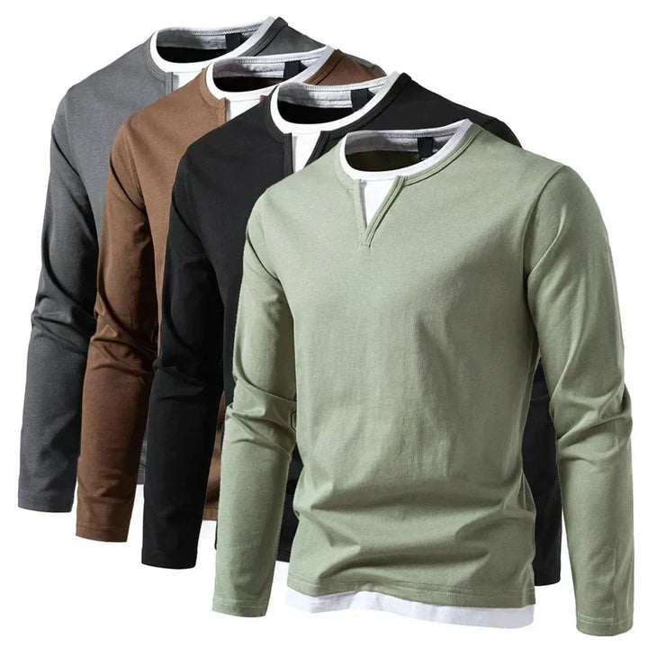 LAURENT MONACO | V-NECK SHIRT FOR MEN