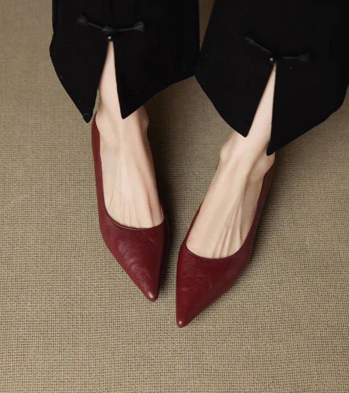 Aeris | Leather Court Shoes
