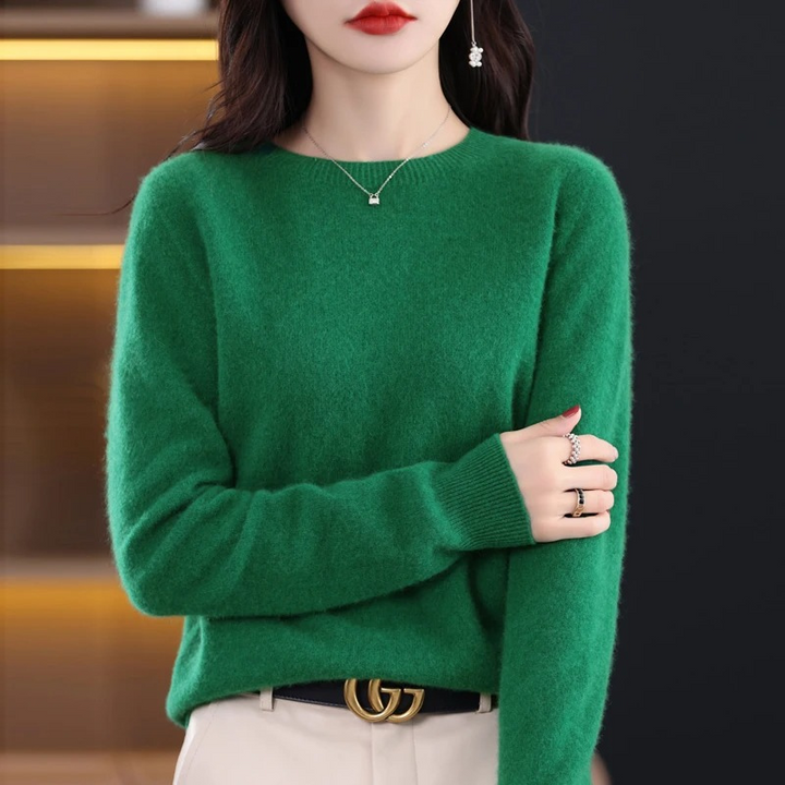 Women's Round Neck Soft Luxury Warm Sweater (S-5XL)